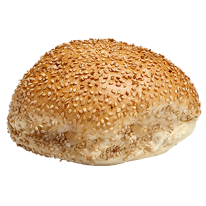 Hamburger Roll #3 Seeded