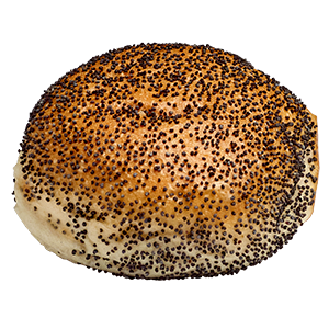 Dinner Roll Round – Poppy