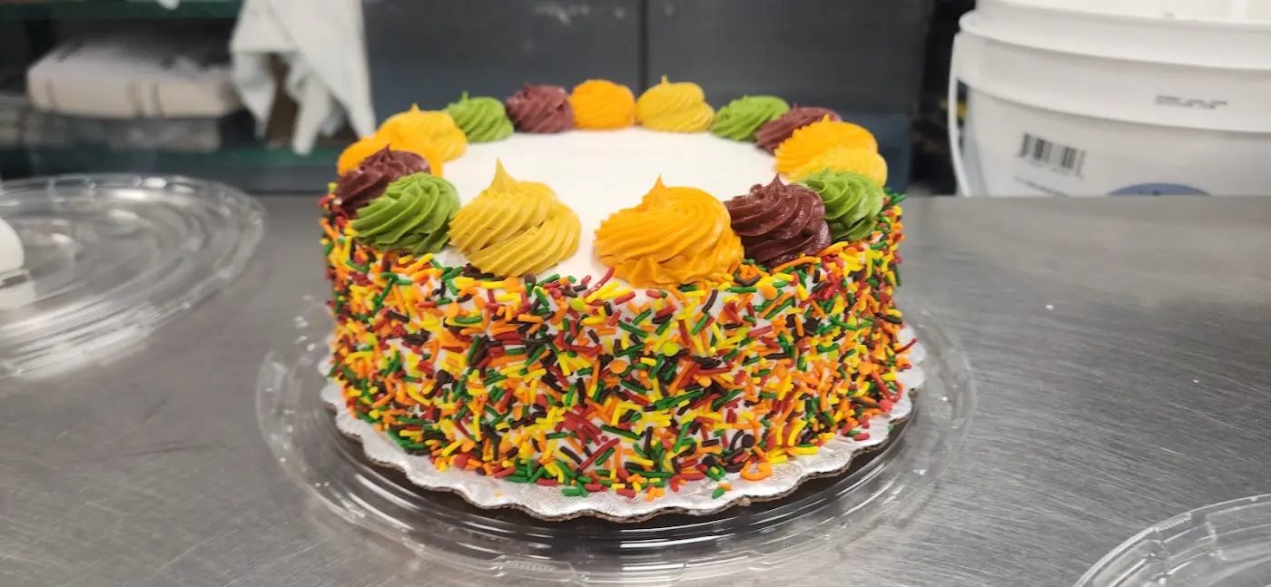 Custom decorated cake